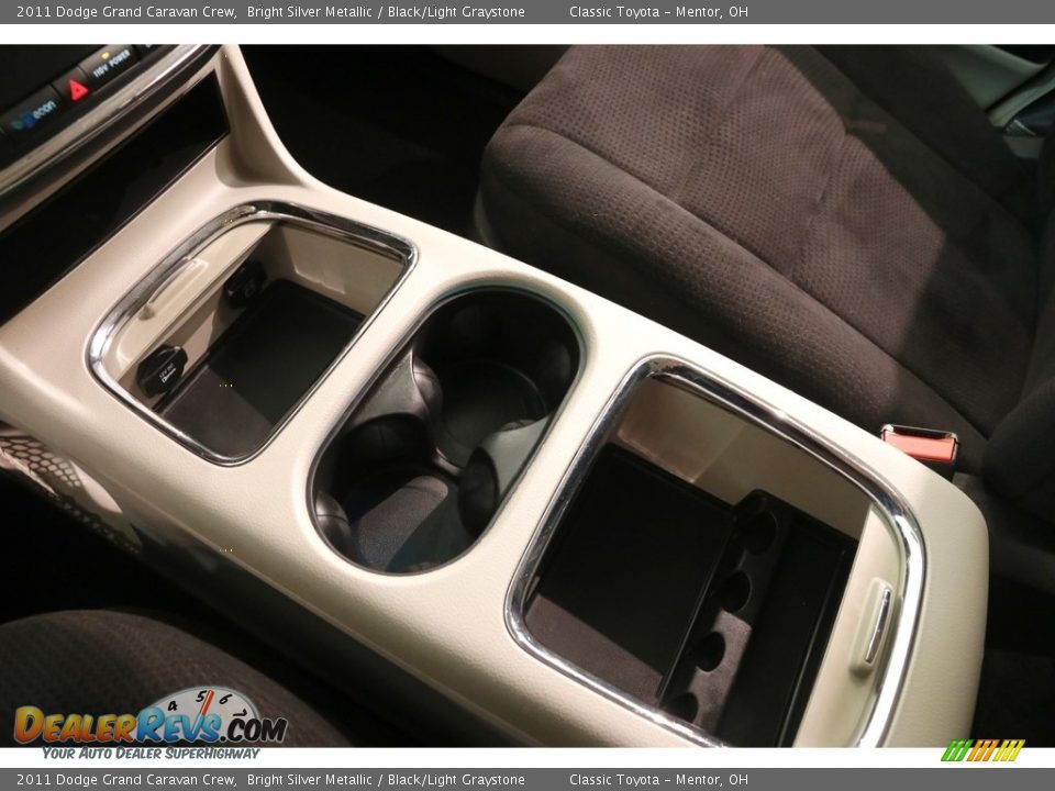 2011 Dodge Grand Caravan Crew Bright Silver Metallic / Black/Light Graystone Photo #13