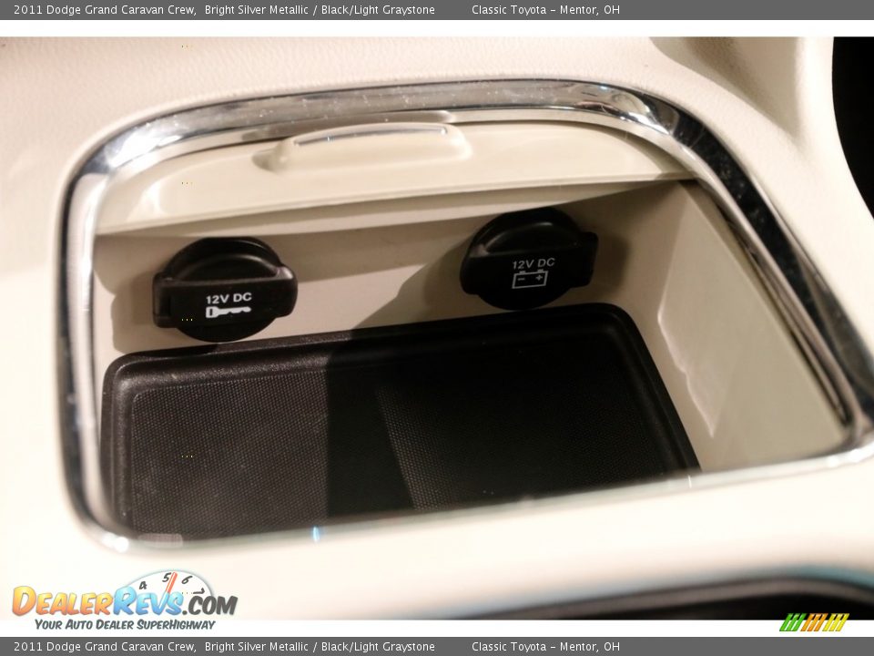 2011 Dodge Grand Caravan Crew Bright Silver Metallic / Black/Light Graystone Photo #14