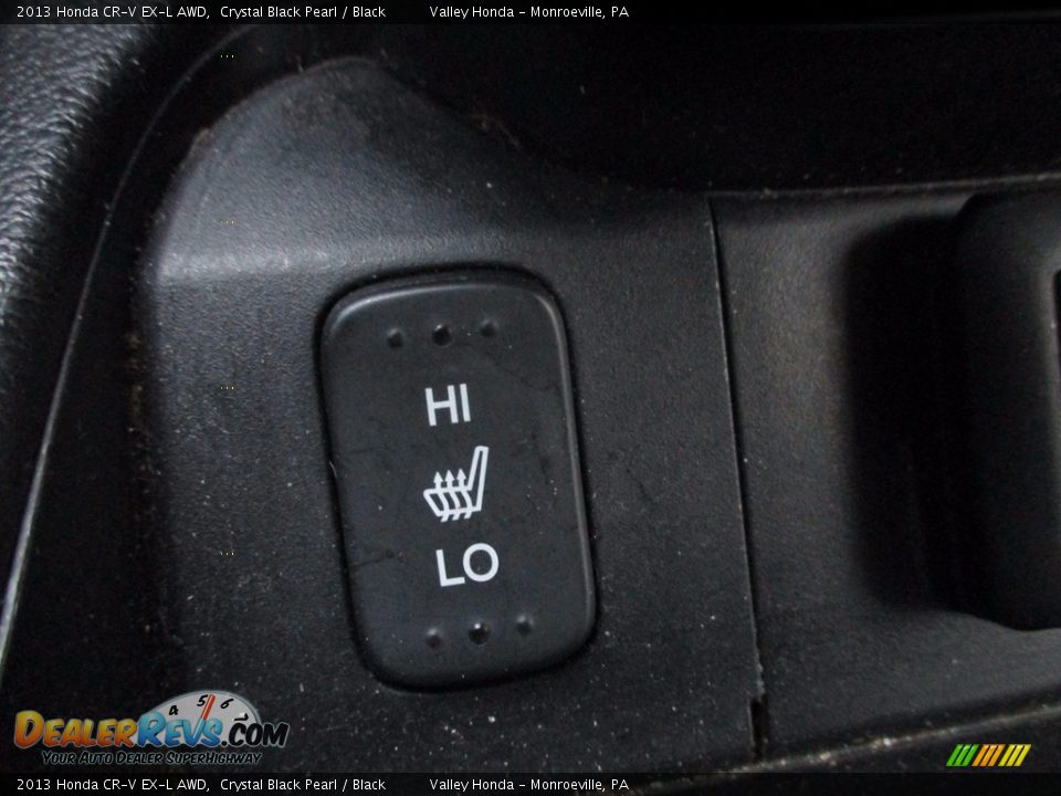 2013 Honda CR-V EX-L AWD Crystal Black Pearl / Black Photo #16