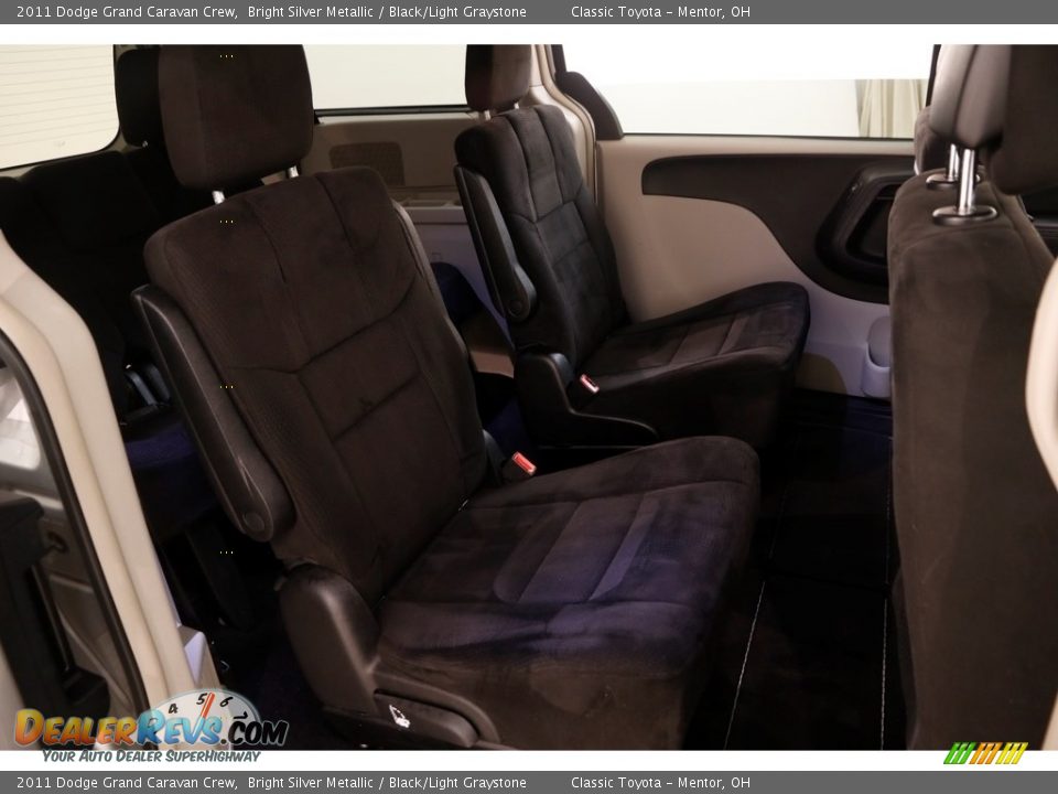 2011 Dodge Grand Caravan Crew Bright Silver Metallic / Black/Light Graystone Photo #16