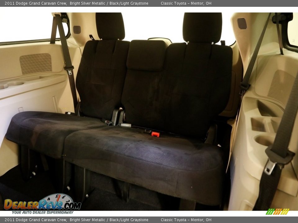 2011 Dodge Grand Caravan Crew Bright Silver Metallic / Black/Light Graystone Photo #18