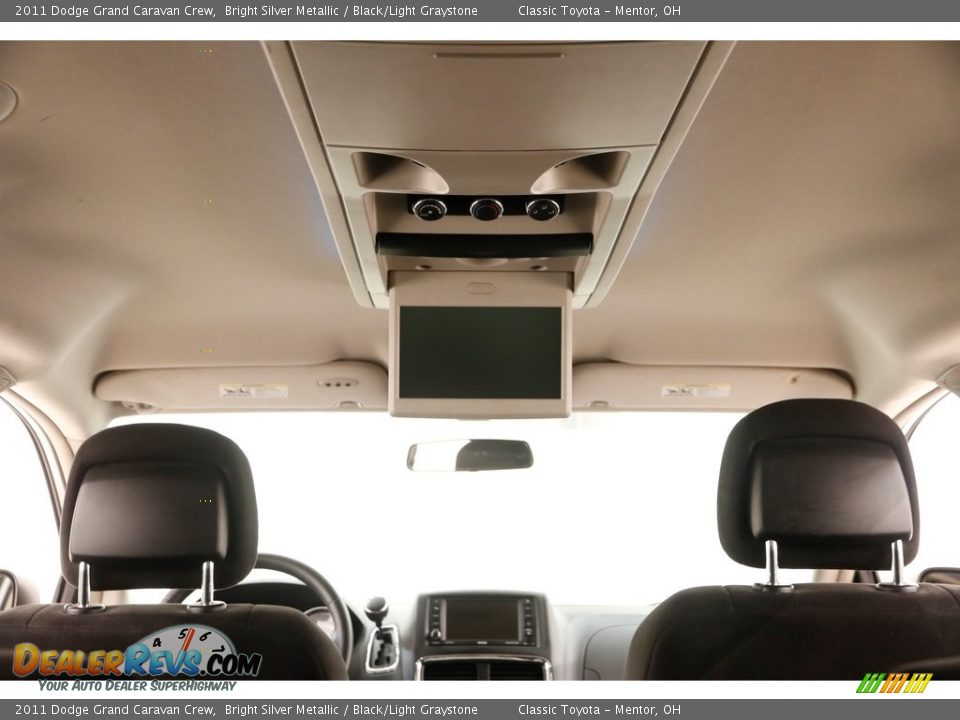 2011 Dodge Grand Caravan Crew Bright Silver Metallic / Black/Light Graystone Photo #19