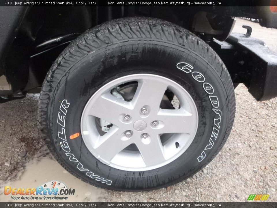 2018 Jeep Wrangler Unlimited Sport 4x4 Gobi / Black Photo #9
