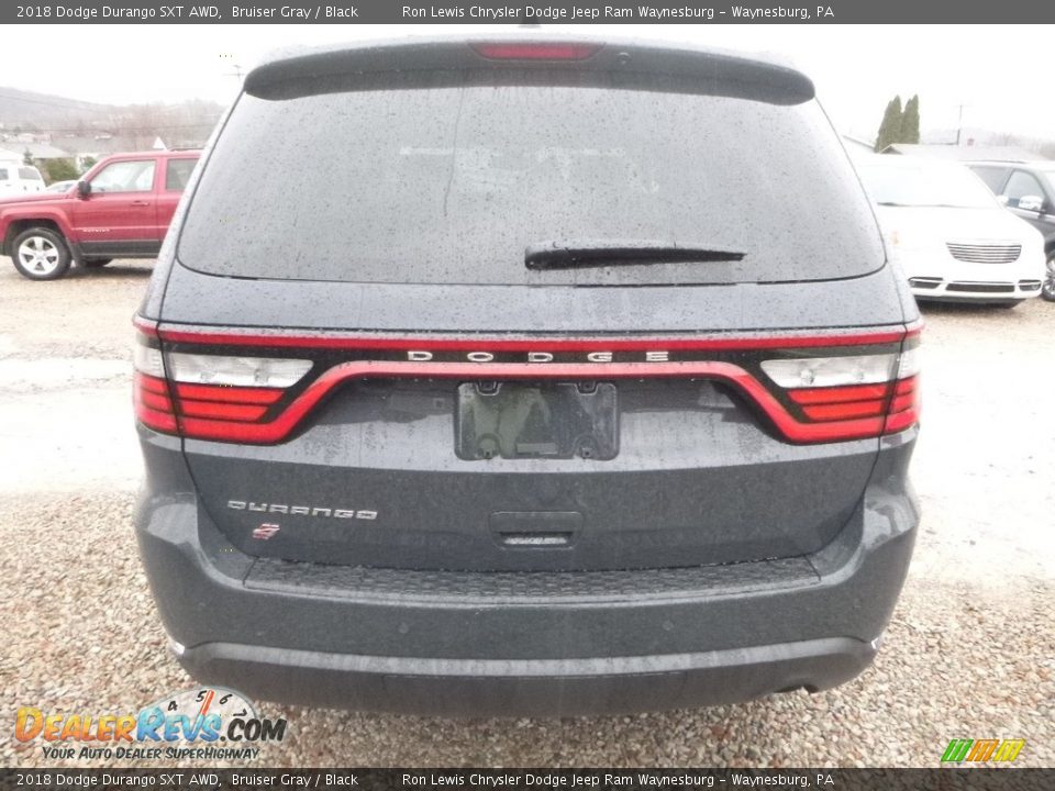 2018 Dodge Durango SXT AWD Bruiser Gray / Black Photo #5