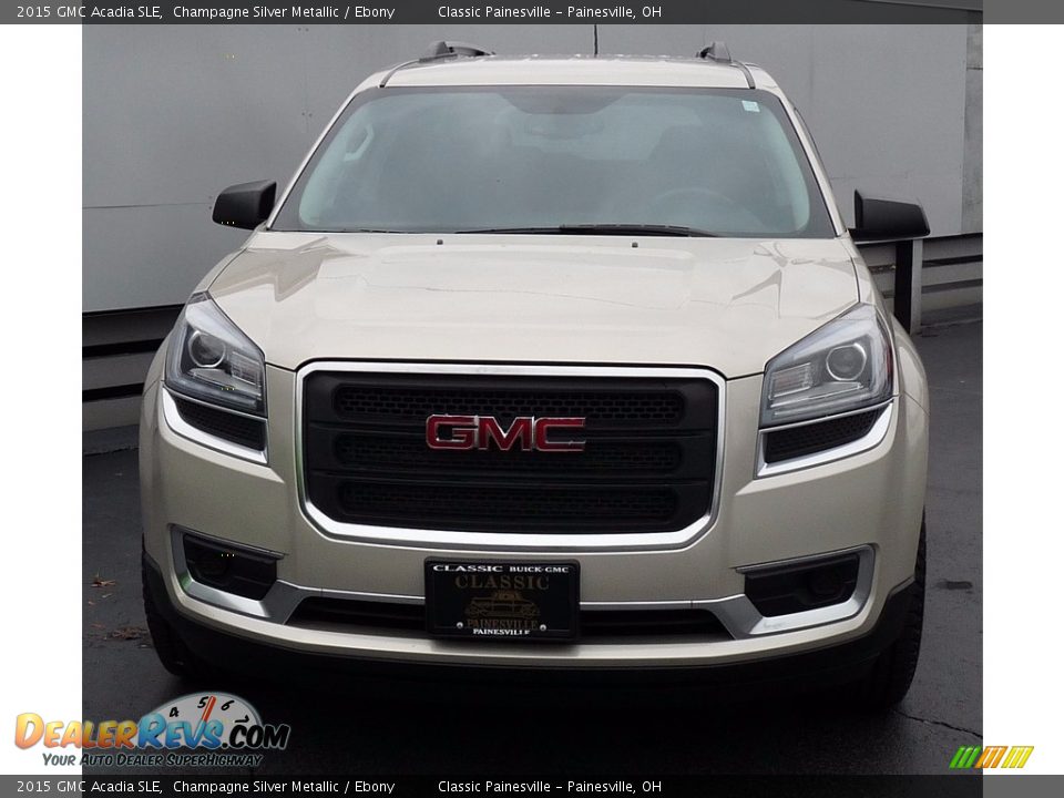 2015 GMC Acadia SLE Champagne Silver Metallic / Ebony Photo #4