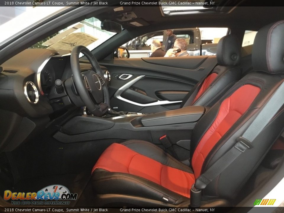 Front Seat of 2018 Chevrolet Camaro LT Coupe Photo #7