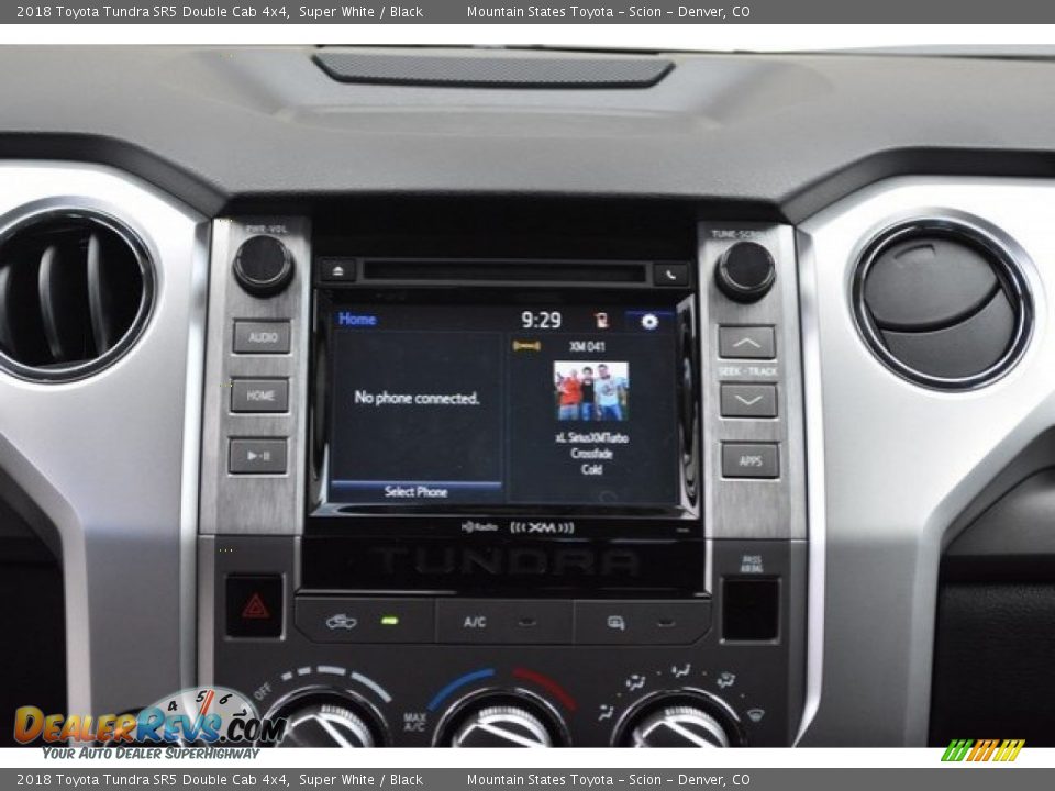 2018 Toyota Tundra SR5 Double Cab 4x4 Super White / Black Photo #6