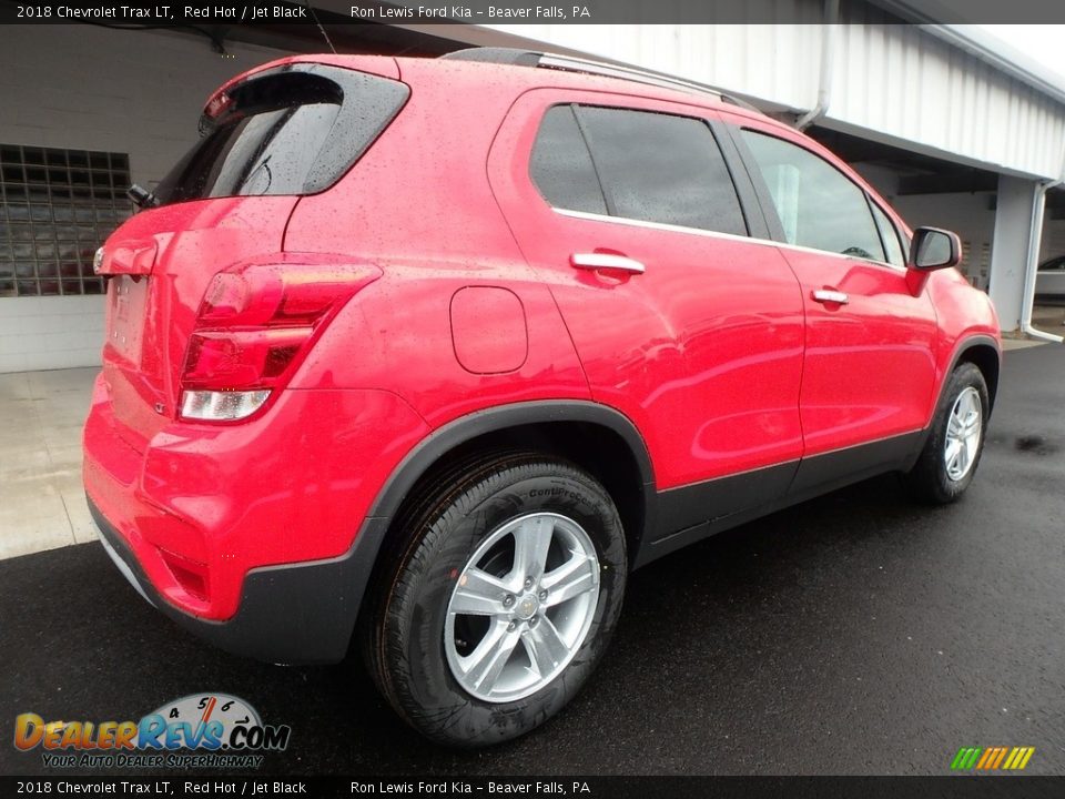 2018 Chevrolet Trax LT Red Hot / Jet Black Photo #2
