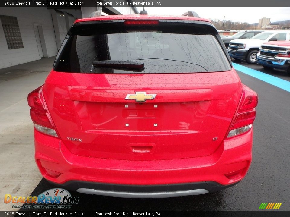 2018 Chevrolet Trax LT Red Hot / Jet Black Photo #3