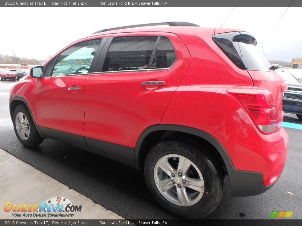 2018 Chevrolet Trax LT Red Hot / Jet Black Photo #5