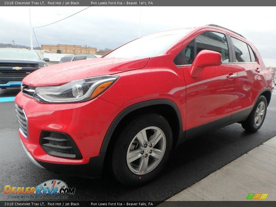 2018 Chevrolet Trax LT Red Hot / Jet Black Photo #7