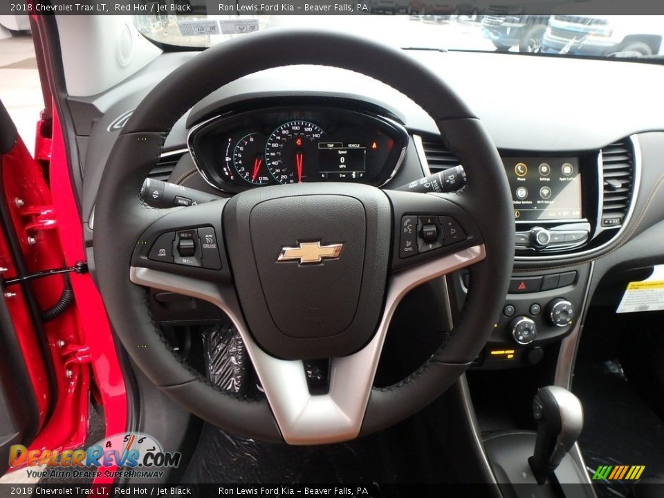 2018 Chevrolet Trax LT Red Hot / Jet Black Photo #17