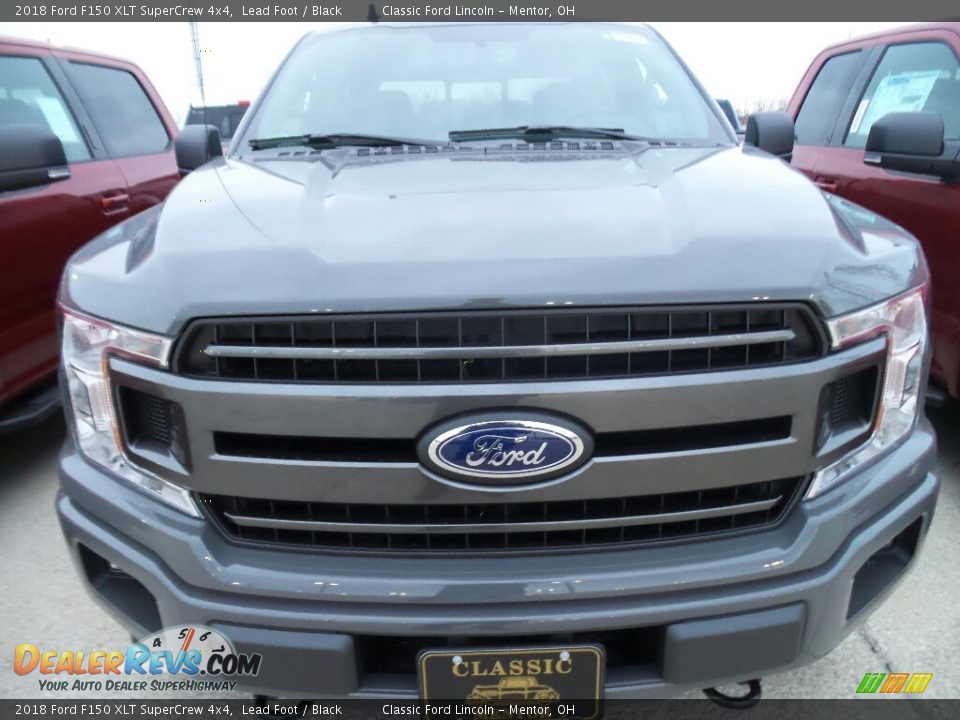 2018 Ford F150 XLT SuperCrew 4x4 Lead Foot / Black Photo #2