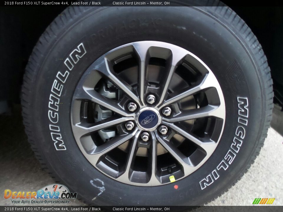 2018 Ford F150 XLT SuperCrew 4x4 Lead Foot / Black Photo #4