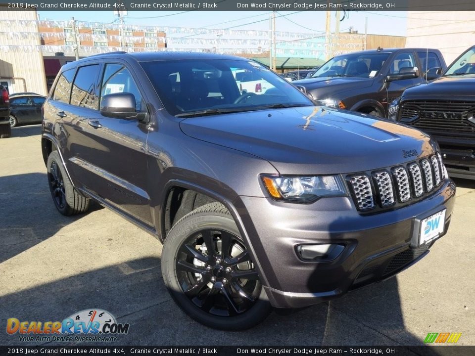 2018 Jeep Grand Cherokee Altitude 4x4 Granite Crystal Metallic / Black Photo #1
