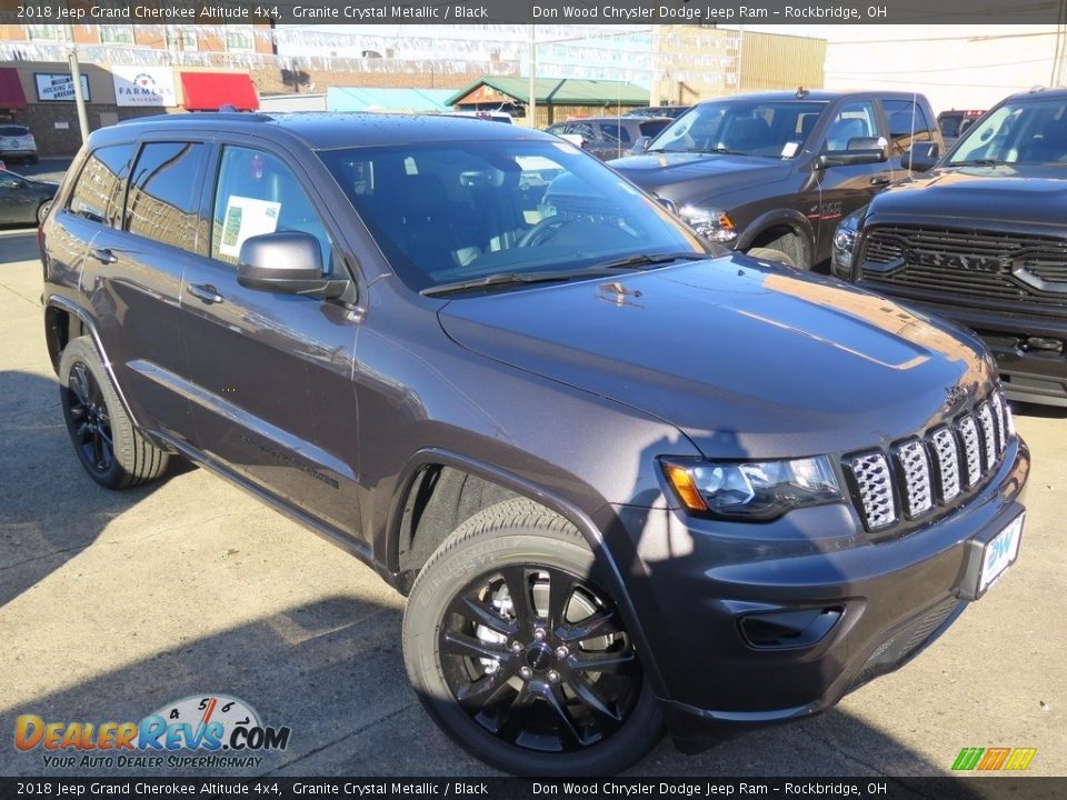 2018 Jeep Grand Cherokee Altitude 4x4 Granite Crystal Metallic / Black Photo #2