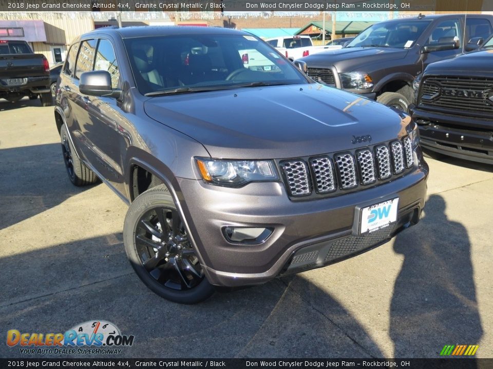 2018 Jeep Grand Cherokee Altitude 4x4 Granite Crystal Metallic / Black Photo #3