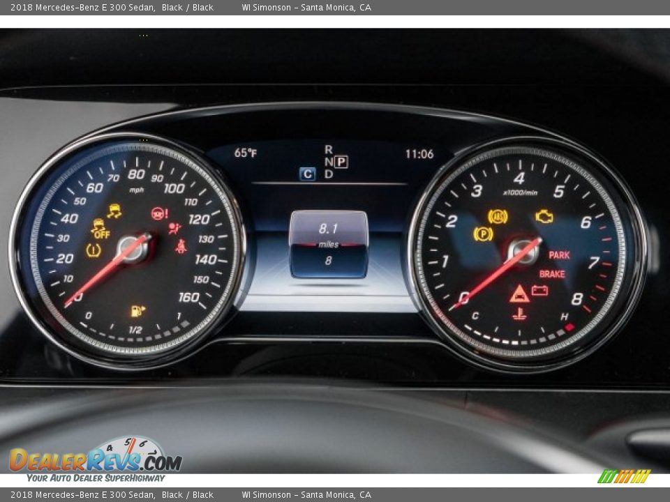 2018 Mercedes-Benz E 300 Sedan Black / Black Photo #7
