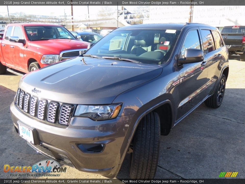 2018 Jeep Grand Cherokee Altitude 4x4 Granite Crystal Metallic / Black Photo #5