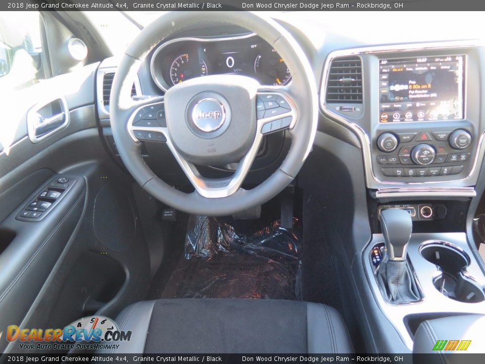 2018 Jeep Grand Cherokee Altitude 4x4 Granite Crystal Metallic / Black Photo #9