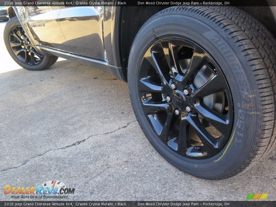 2018 Jeep Grand Cherokee Altitude 4x4 Granite Crystal Metallic / Black Photo #16