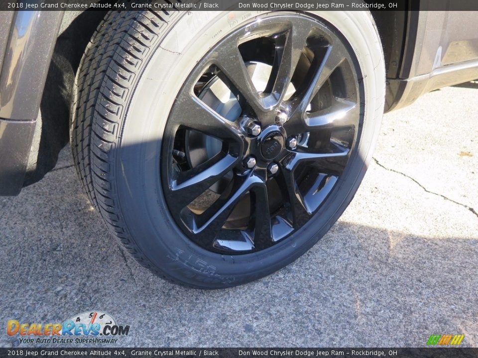 2018 Jeep Grand Cherokee Altitude 4x4 Granite Crystal Metallic / Black Photo #17