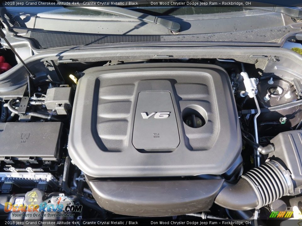 2018 Jeep Grand Cherokee Altitude 4x4 Granite Crystal Metallic / Black Photo #20