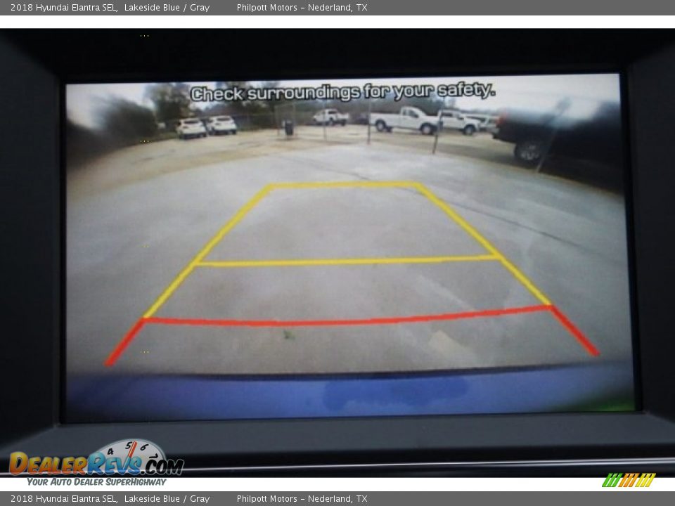 2018 Hyundai Elantra SEL Lakeside Blue / Gray Photo #12