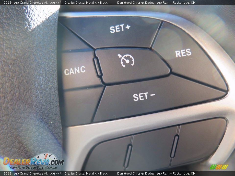 2018 Jeep Grand Cherokee Altitude 4x4 Granite Crystal Metallic / Black Photo #22
