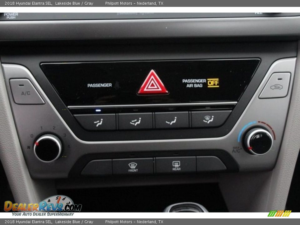 2018 Hyundai Elantra SEL Lakeside Blue / Gray Photo #14