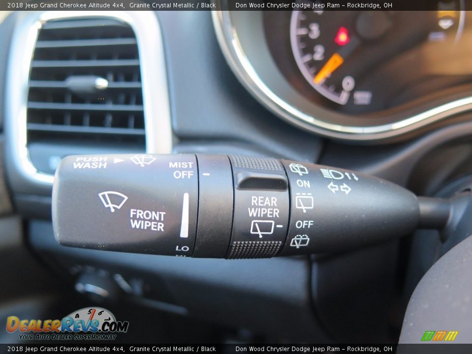2018 Jeep Grand Cherokee Altitude 4x4 Granite Crystal Metallic / Black Photo #23