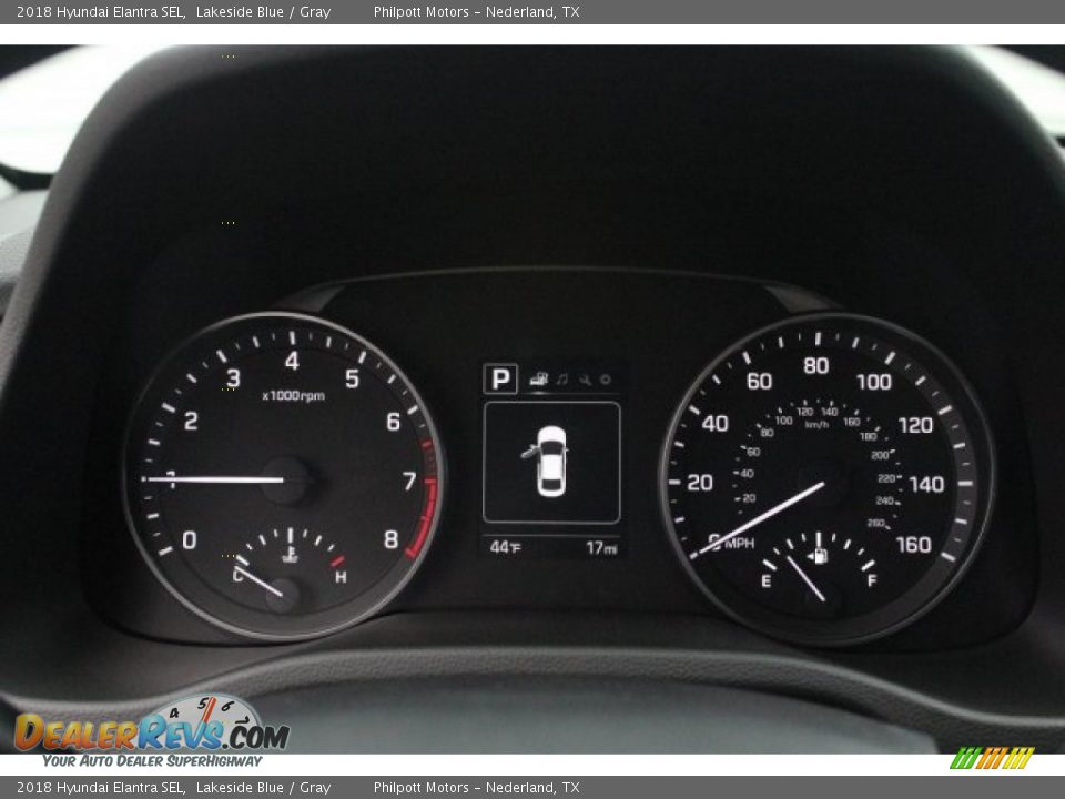 2018 Hyundai Elantra SEL Lakeside Blue / Gray Photo #18