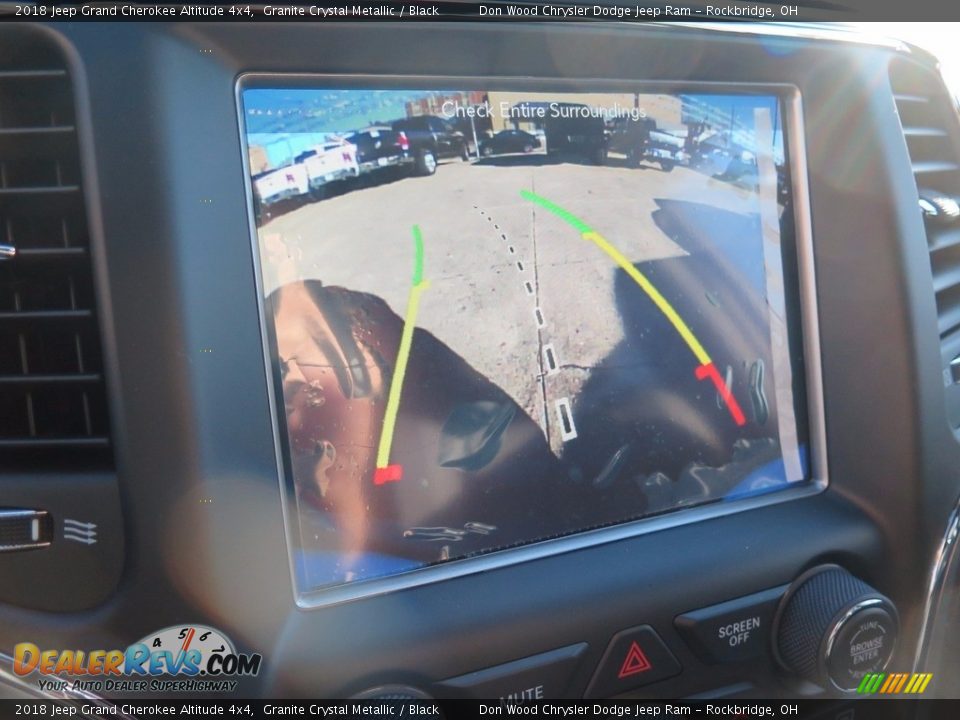 2018 Jeep Grand Cherokee Altitude 4x4 Granite Crystal Metallic / Black Photo #25
