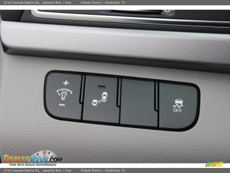 2018 Hyundai Elantra SEL Lakeside Blue / Gray Photo #19