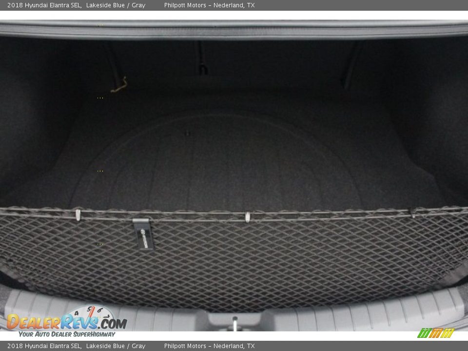 2018 Hyundai Elantra SEL Lakeside Blue / Gray Photo #24