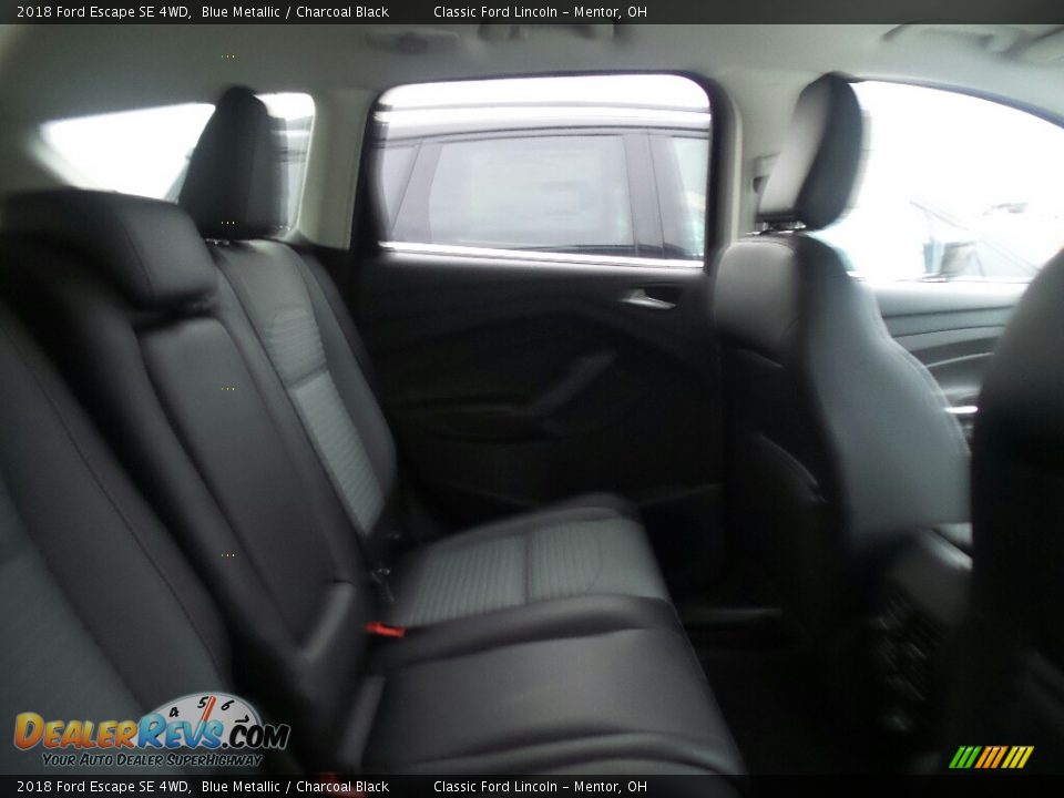 2018 Ford Escape SE 4WD Blue Metallic / Charcoal Black Photo #5