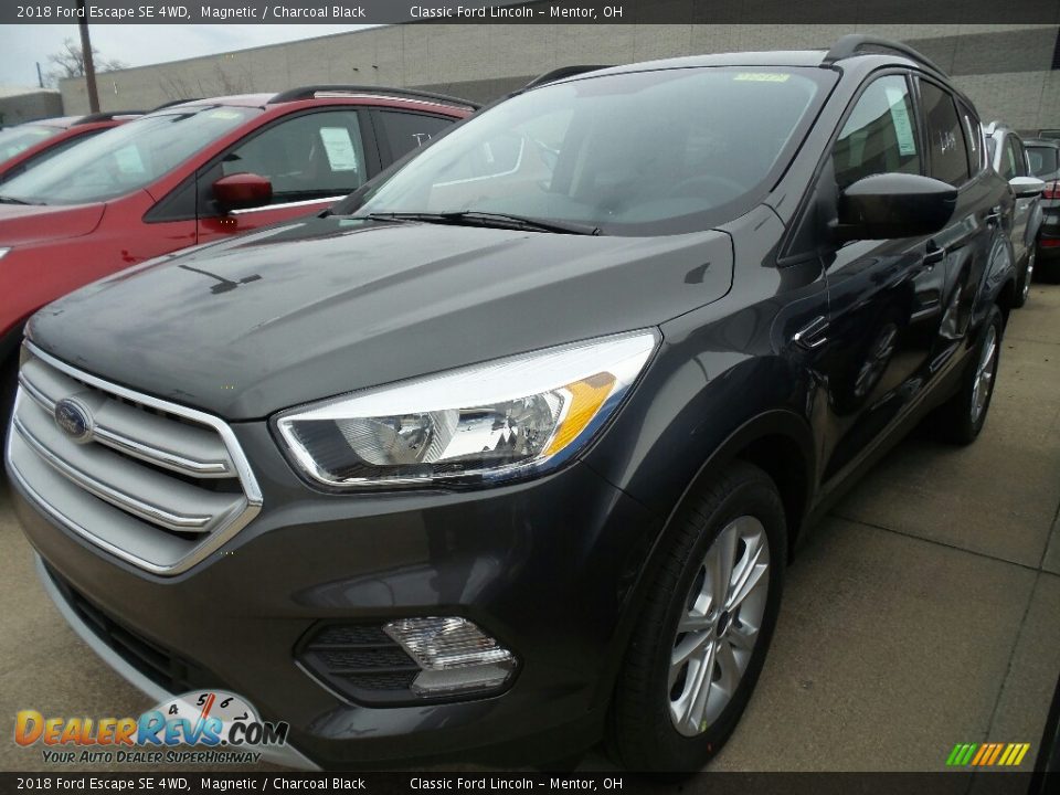 2018 Ford Escape SE 4WD Magnetic / Charcoal Black Photo #1