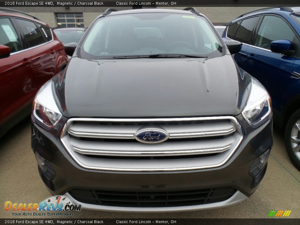 2018 Ford Escape SE 4WD Magnetic / Charcoal Black Photo #2