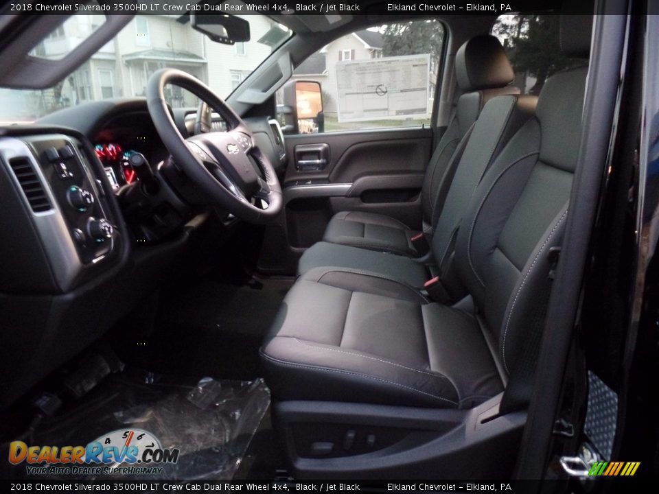 2018 Chevrolet Silverado 3500HD LT Crew Cab Dual Rear Wheel 4x4 Black / Jet Black Photo #19