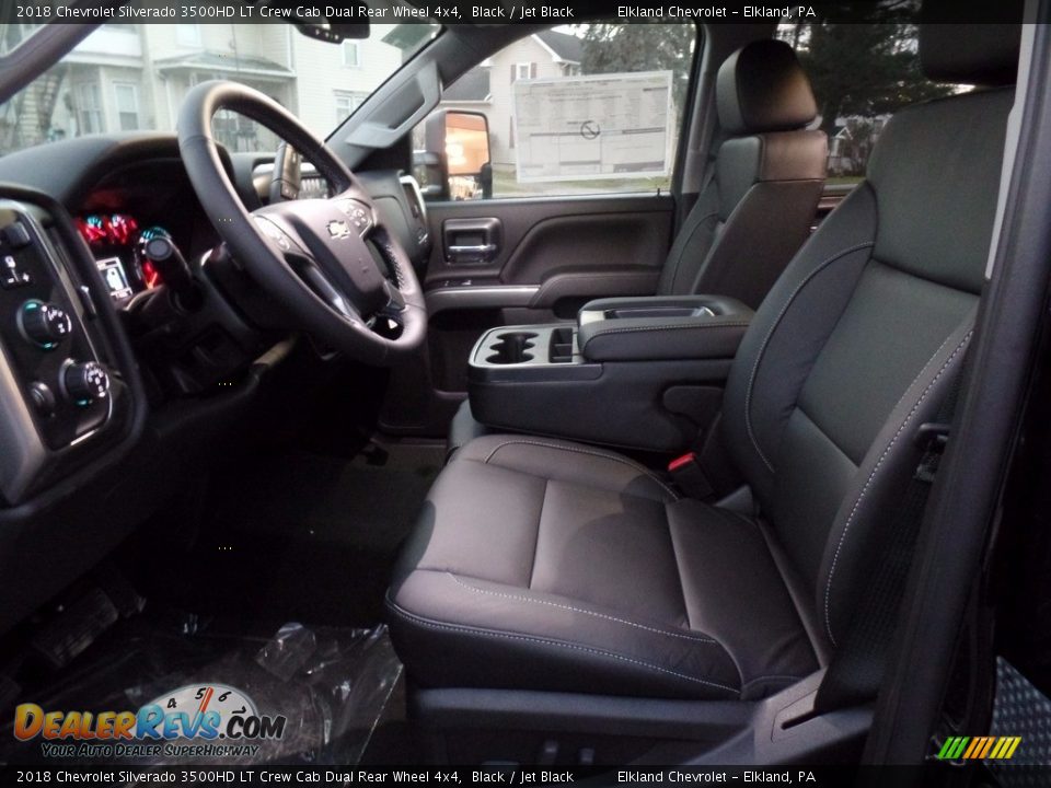 2018 Chevrolet Silverado 3500HD LT Crew Cab Dual Rear Wheel 4x4 Black / Jet Black Photo #20