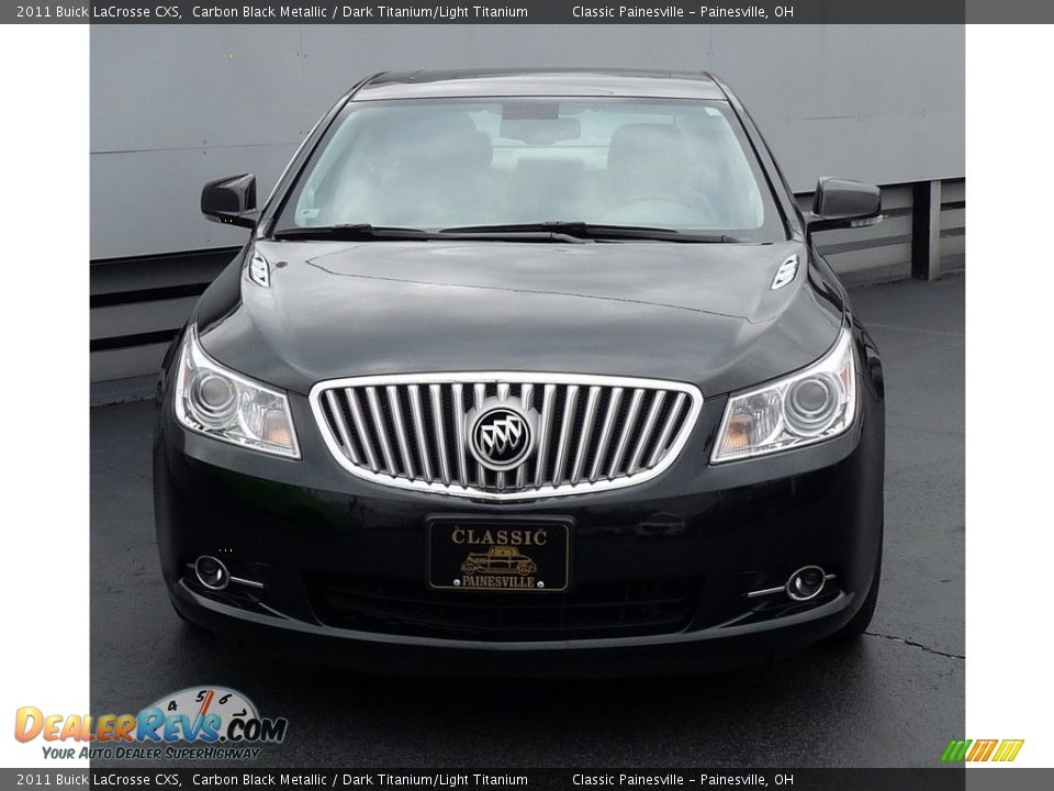 2011 Buick LaCrosse CXS Carbon Black Metallic / Dark Titanium/Light Titanium Photo #4