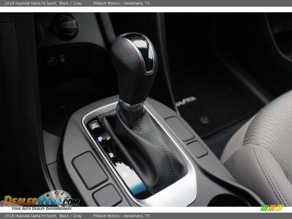 2018 Hyundai Santa Fe Sport Black / Gray Photo #15