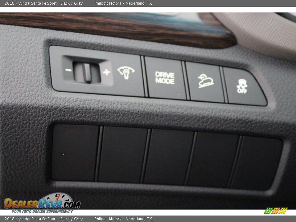 2018 Hyundai Santa Fe Sport Black / Gray Photo #19