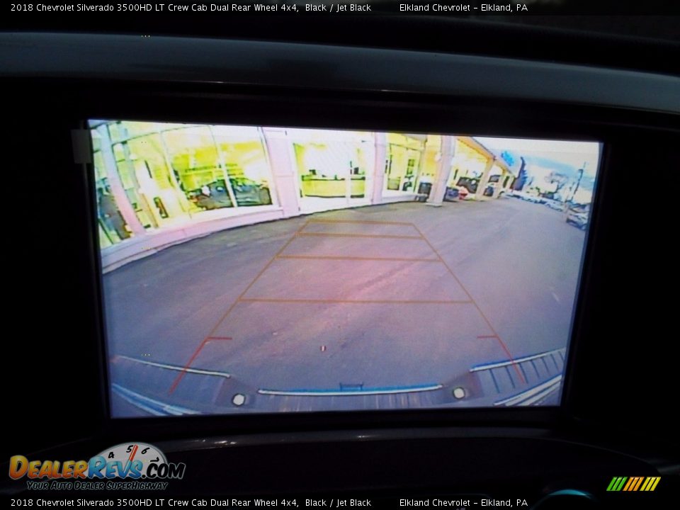 2018 Chevrolet Silverado 3500HD LT Crew Cab Dual Rear Wheel 4x4 Black / Jet Black Photo #35