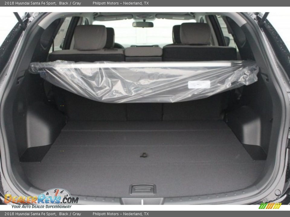2018 Hyundai Santa Fe Sport Black / Gray Photo #24