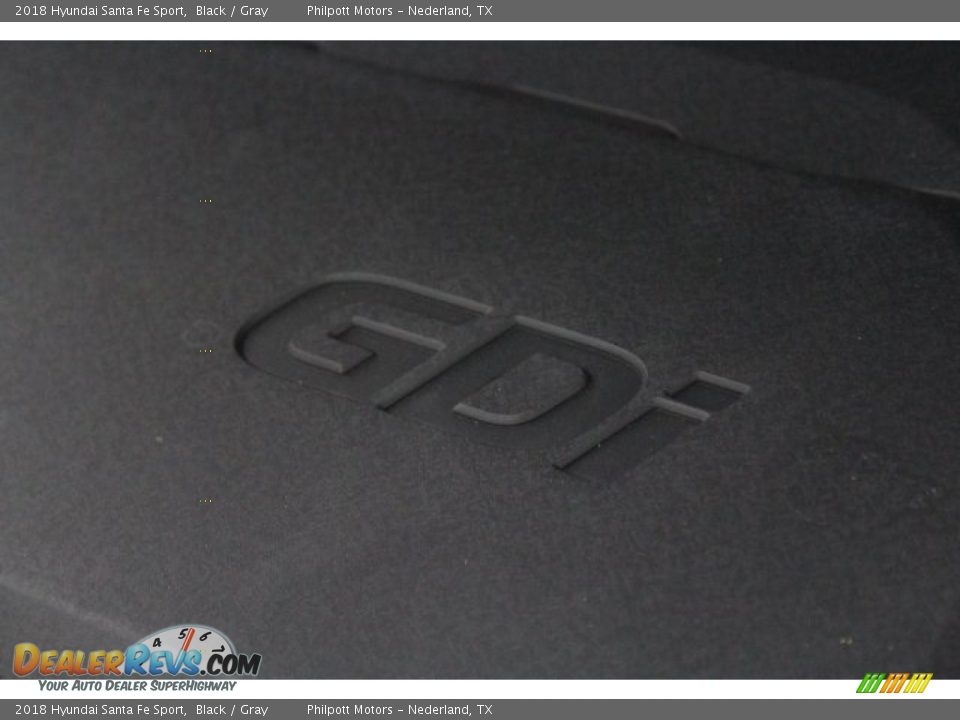 2018 Hyundai Santa Fe Sport Black / Gray Photo #26