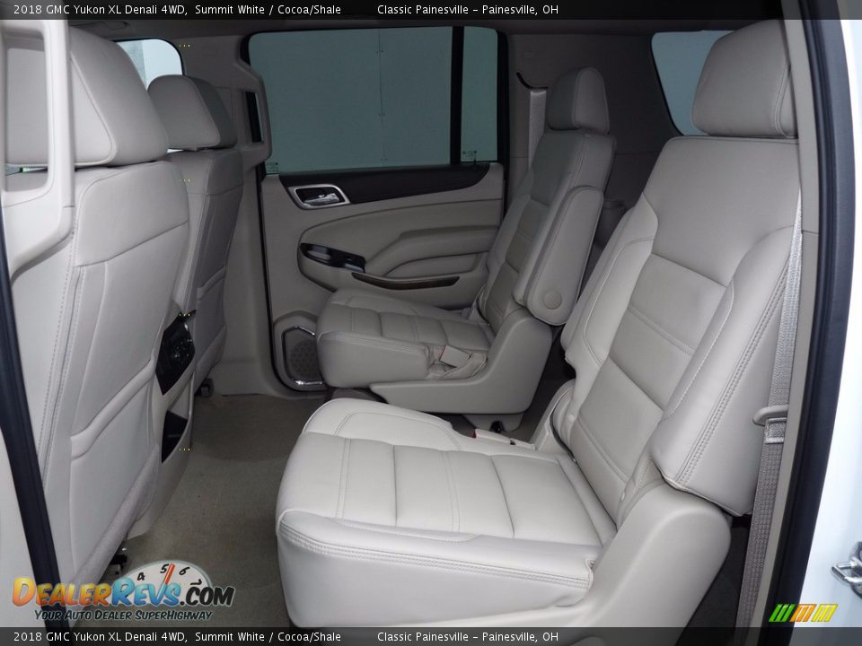 Rear Seat of 2018 GMC Yukon XL Denali 4WD Photo #8