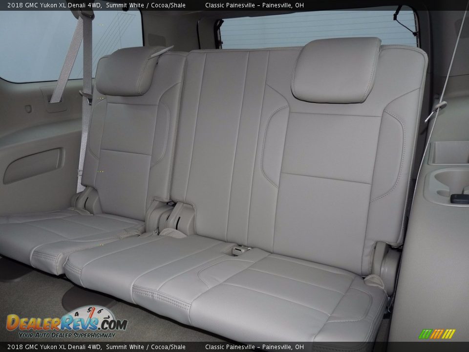 Rear Seat of 2018 GMC Yukon XL Denali 4WD Photo #9