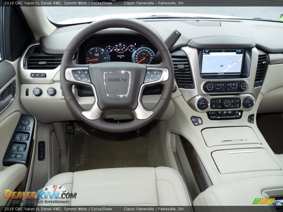 Dashboard of 2018 GMC Yukon XL Denali 4WD Photo #10