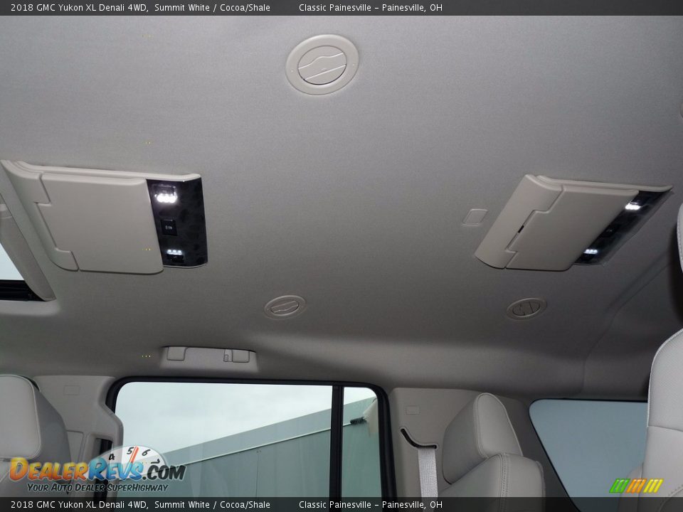2018 GMC Yukon XL Denali 4WD Summit White / Cocoa/Shale Photo #11